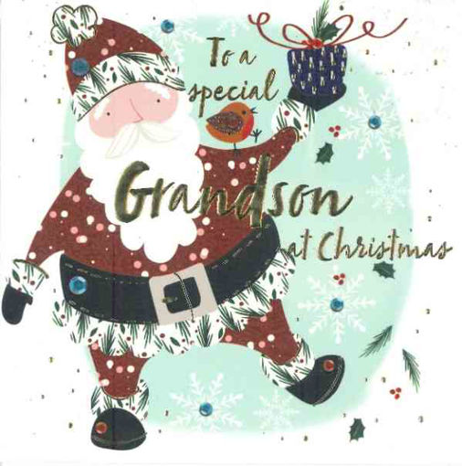Picture of GRANDSON CHRISTMAS CARD